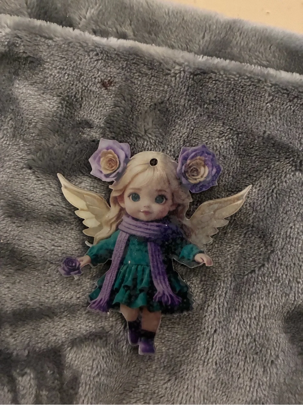 Princess Angel Ornament Christmas Tree Hanging Fairy Doll Nursery Party Decor